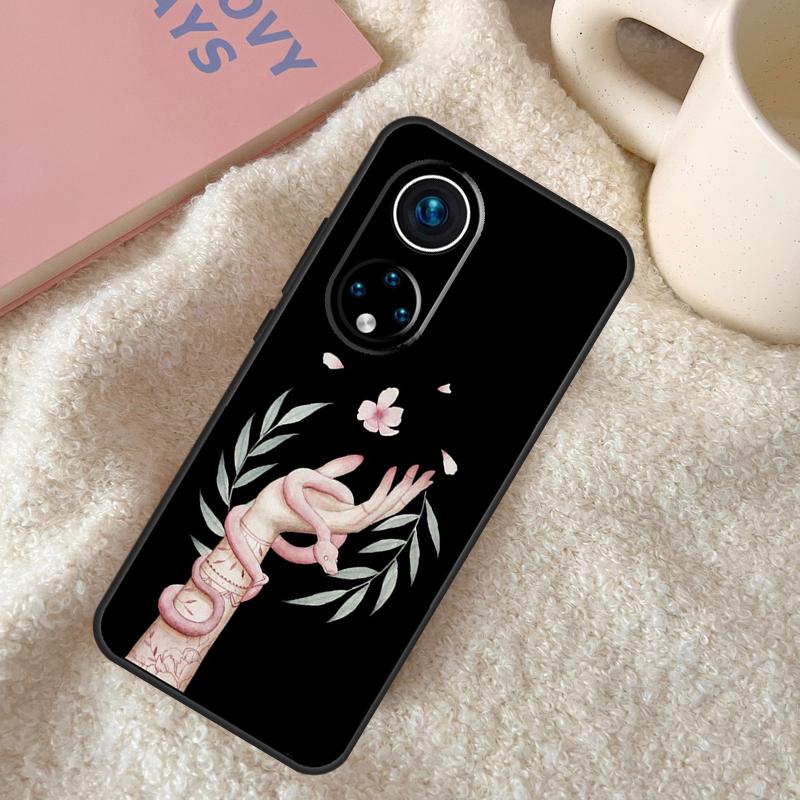 Hand Snake Flower Case For Honor Magic 7 5 6 Lite Honor 200 Pro 50 70 90 Lite X9b X9a X8b X8a X8 X9 X9c Coque