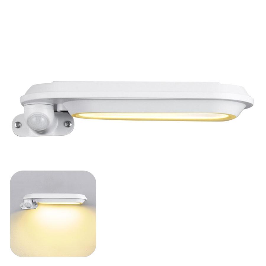 

DS018 Solar Powered LED Motion Sensor Outdoor Wall Light Home Fence Garden Illuminating Lamp C