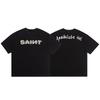 Top Saint Vintage Michael American Streetwear Niche Retro Shortsleeved Unisexs And Unisexs Tshirt