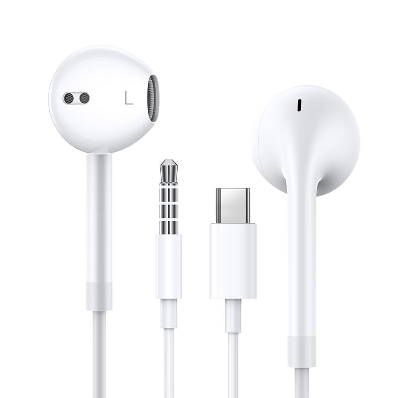 Original Apple Wired Headphones for iPhone 7/14/15/16 - Crack-Free, Plug and Play