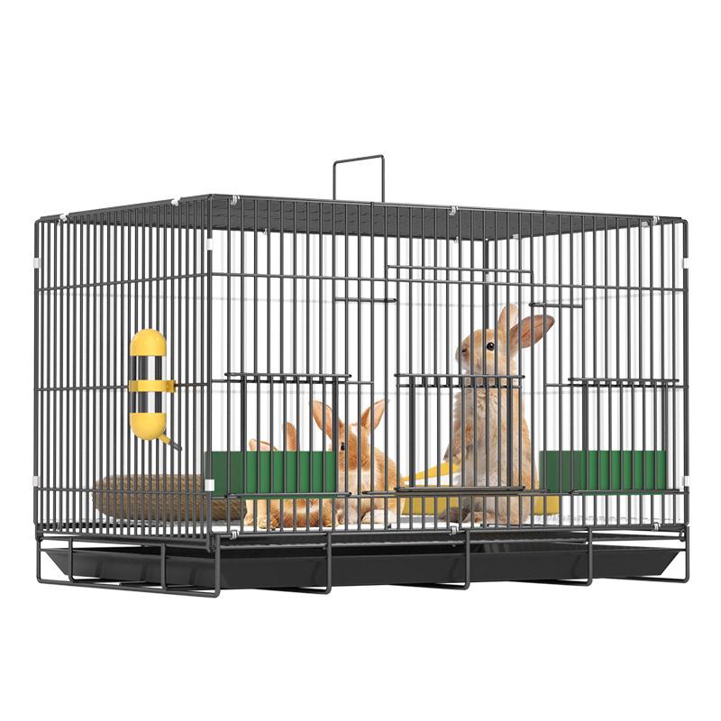 Extra Large Rabbit & Guinea Pig Cage with Toilet - Spacious for Household Pets