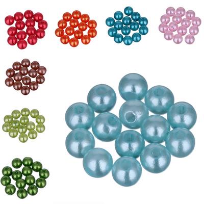 80 Stücke 6mm Manuelles Zubehör Imitation Perle Lose Perlen DIY Für Schmuckherstellung Armbandherstellung Halskettenherstellung