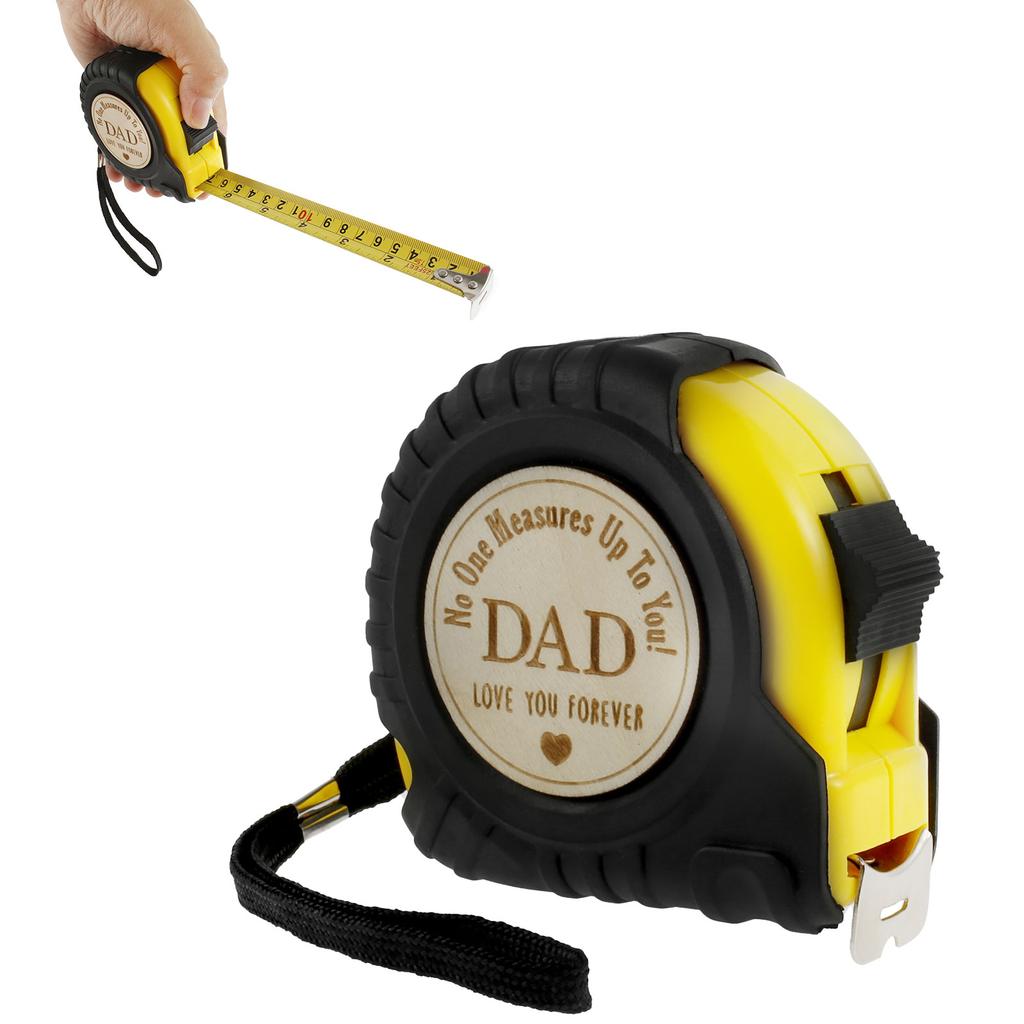 Fathers Day Tape Measure Personalized Tape Measure for Dad 25ft Dad Tape Measure Gift Creative Fathers Day Measuring Tape