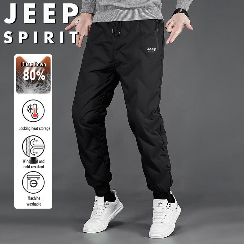JEEP SPIRIT Men's Down Casual Pants
