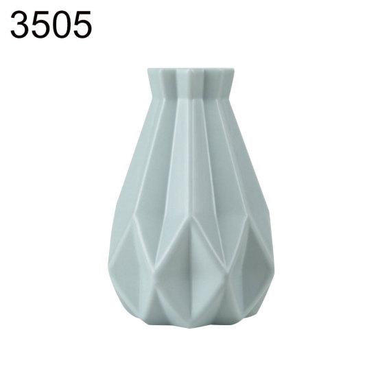 Plastic Shatter-proof Flower Pot Vase Study Room Hallway Home Wedding Decoration