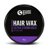 Beardo Xxtra Stronghold Hårvax, 50 g | Kristalhårvax för Män | Hårvax Män | Hårstylingvax för Glansig Finish & Glans | Extra Starkt Håll W