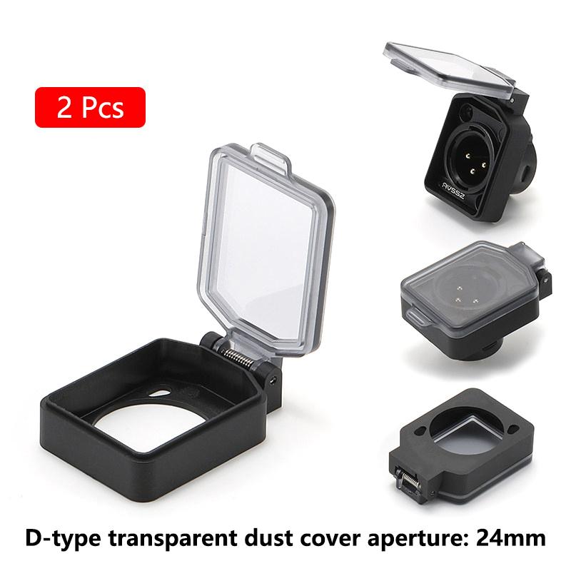 2 Pezzi Coperchio Antipolvere in Silicone Per Spine di Alimentazione Audio di Rete Connettori Speaker Xlr 6.35Mm Tappo Protettivo Impermeabile
