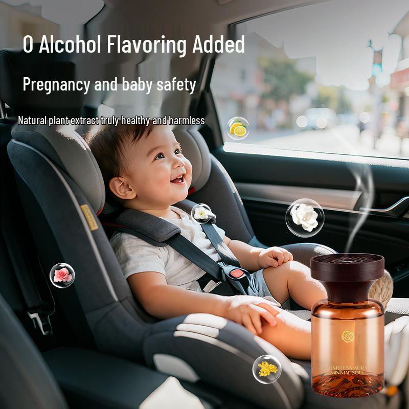 Oriental Charm Car Air Freshener: Long-lasting Mountain & River Fragrance - Upgraded Interior Perfume