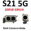 Haupt-Rückseite Ultra-Weitwinkel-Front-Selfie-Kamera Flexkabel für Samsung Galaxy S21 5G G991U G991B G991N G9910