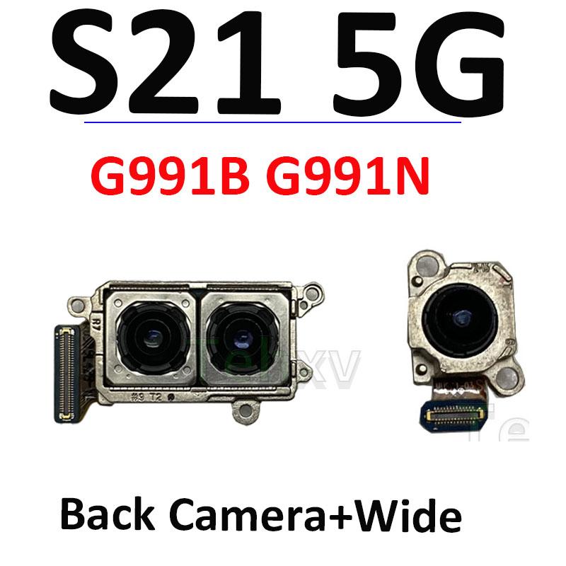 Haupt-Rückseite Ultra-Weitwinkel-Front-Selfie-Kamera Flexkabel für Samsung Galaxy S21 5G G991U G991B G991N G9910