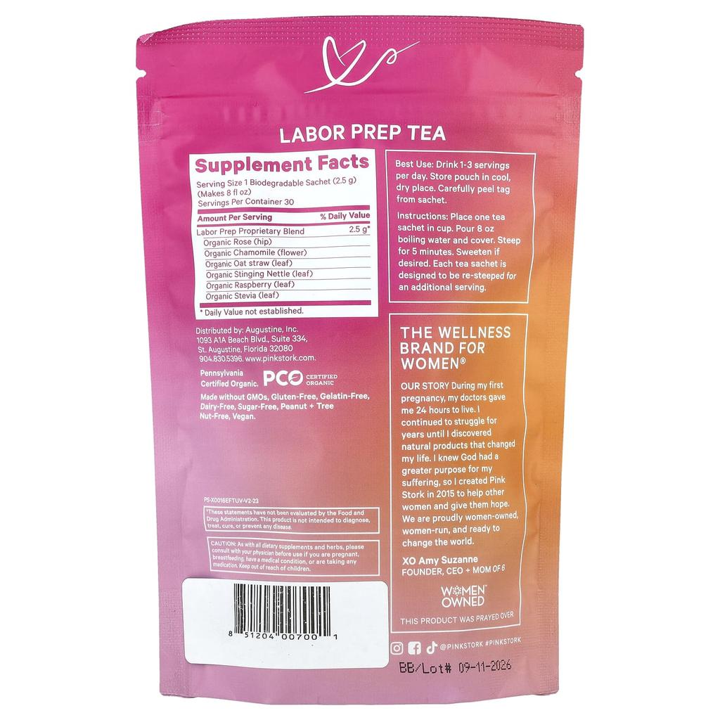 Labo Prep Tea, Sweet Floral, 15 Pack, 37.5G(1.3Oz)