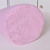 Easter Bunny Basket Plaid Gingham Easter Bucket with Handle Cute Egg Hunting