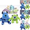 Adorable Monsters University Mike Wazowski Sulley Plush Keychain With Soft Short Plush Material