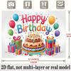 Party Backdrop Flat Event Photo Background Birthday Party Decor