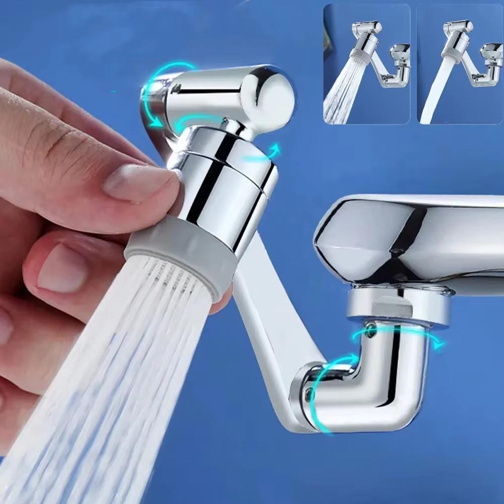Metal Universal 1080° Rotation Faucet Sprayer Head For Kitchen Washbasin Extension Faucet Bubbler Sink Tap Splash Nozzle