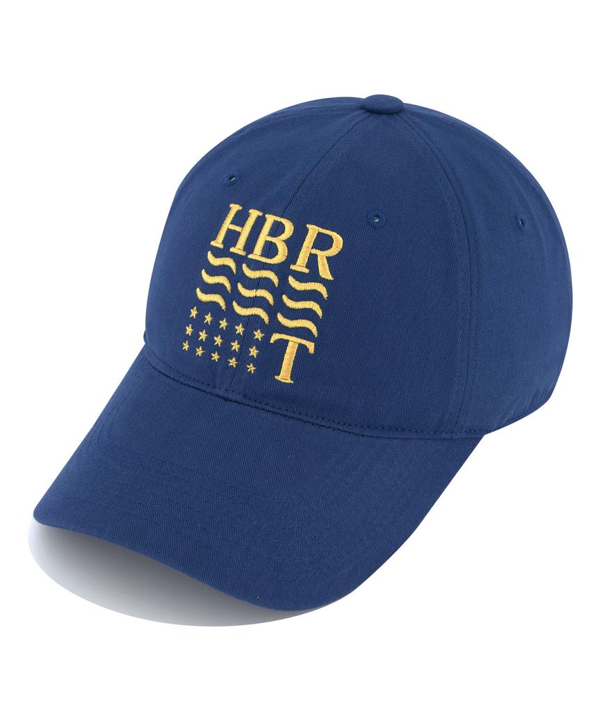 Hebeles Hbr American Flag Washed Ball Cap - Blue