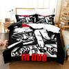 Hot K-Kmfdm Band Duvet Cover Pillowcase Bedding Set Adult Boy Girl Bedroom Decoration Children Gift Single Double Large Size
