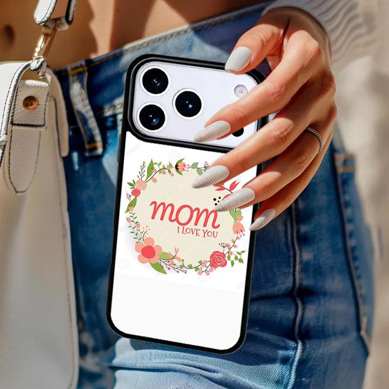 mom mother's day Phone Case For iPhone 17 Air 14 15 13 12 Max Cover For Apple 16e 11 Pro Max Plus Coque