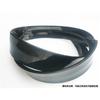 39" Glossy Black Pu Car Rear Roof Lip Trunk Spoiler Wing Lid Tail Sticker Trim