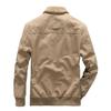 Men's Autumn and Winter New Lamb Velvet Jacket Men's Velvet Cotton Jacket Warm and Thickened Military Uniform Cotton Jacket for Men