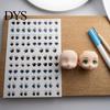 DIY Soft Clay Craft Supplies Eye Stickers for Dolls, Water Transfer Decals, Multi Size Anime Decorative Crafts Realistic Colorful Eyes Crafting