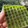 91pcs/box 8mm Grass Cluster Scene Model Miniature Vegetation Materials DIY Railway Sand Table Lawn Layout Kit Diorama Accessory