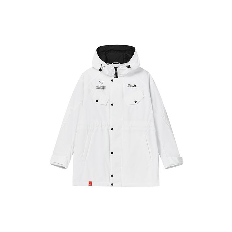 

New FILA Puffer Jacket Winter Women s Standard White F11W249908F-WT XL