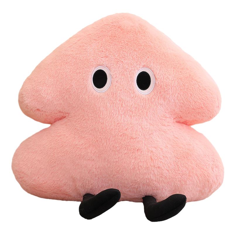 

Tree Cartoon Small Pillow Cushion Plush Toy Christmas Girlfriend Gift Room Decor розовый