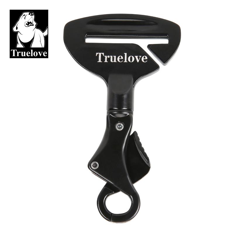Truelove Car Seat Belt Safety Buckle Belt Collar or Harness Lightweight Aluminum Alloy Portable