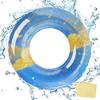Inflatable Ring for Adults and Children, Sizes 60, 70, 80, and 90cm, O-shaped, Featuring a "Ryusei" Design. Strong Buoyancy, Air-resistant, and