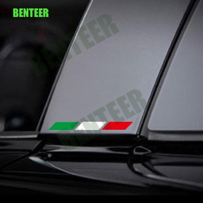 

4 шт. наклейка на кузов автомобиля для Alfa Romeo Giulia Giulietta 159 156 MITO Stelvio 147 Stelvio Fiat 500 Abarth 595 695 Punto TIPO BRAVO