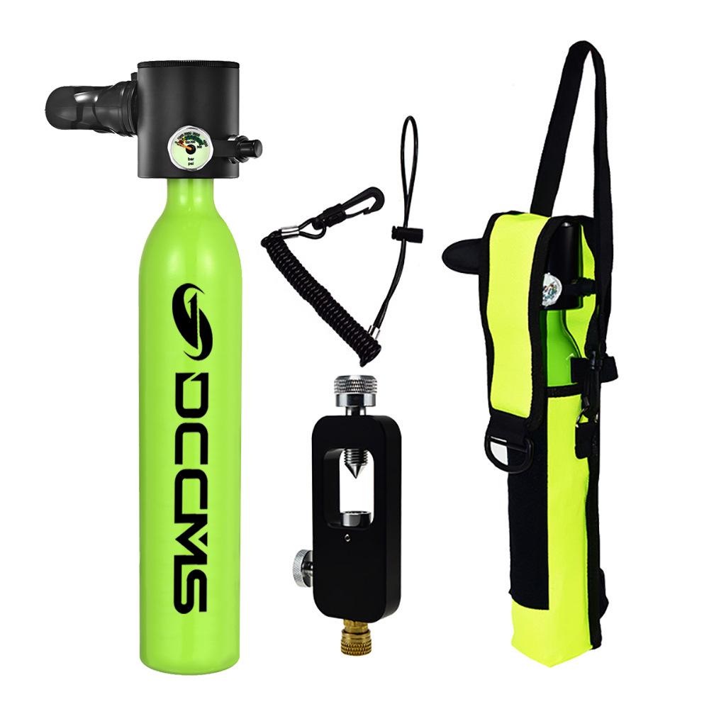 DCCMS 500ML Scuba Diving Cylinder with Regulator - Outdoor Diving Equipment