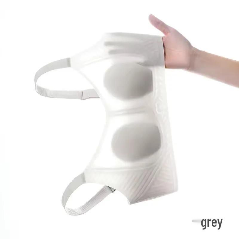 

Бесшовный дышащий бюстгальтер с ушками кролика - Ультратонкий, без косточек, с минимальной поддержкой для визуально меньшего размера груди M