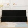 Solid Color Elastic Folding Sofa Bed Cover With Skirt Sofa Slipcover Couch Cover Furniture Protector 1Pc Home Decoration Couch Cover