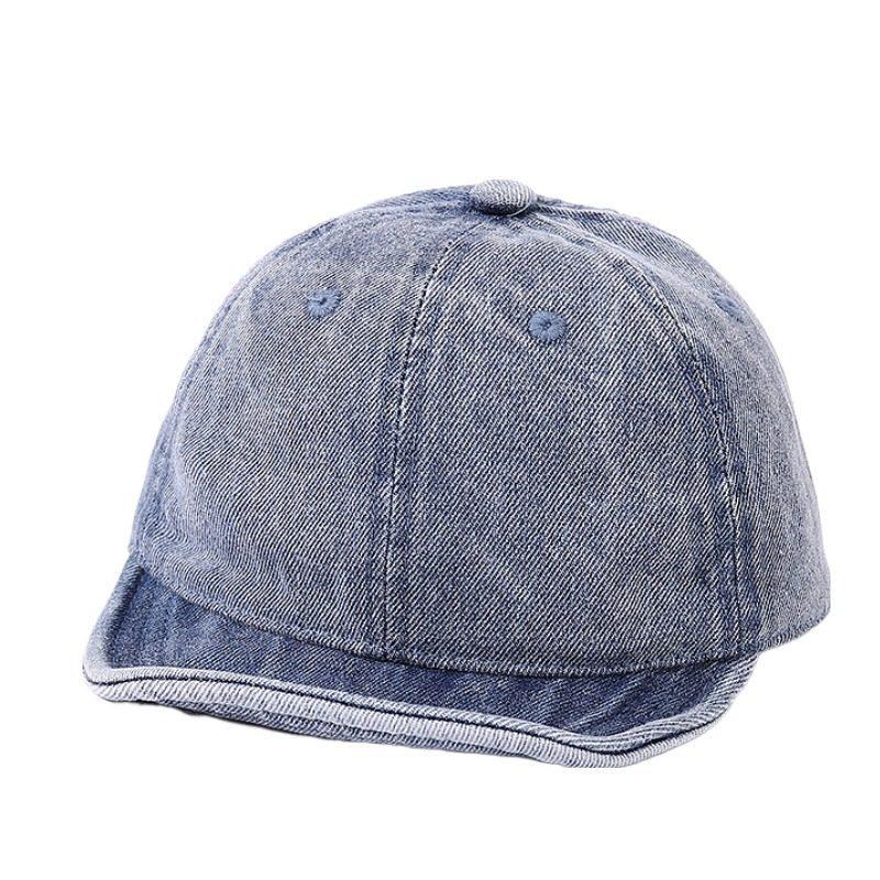 Casquette de Baseball en Jean Style Coréen INS pour Bébé - Chapeau à Visière Souple pour Garçons et Filles, Printemps/Automne