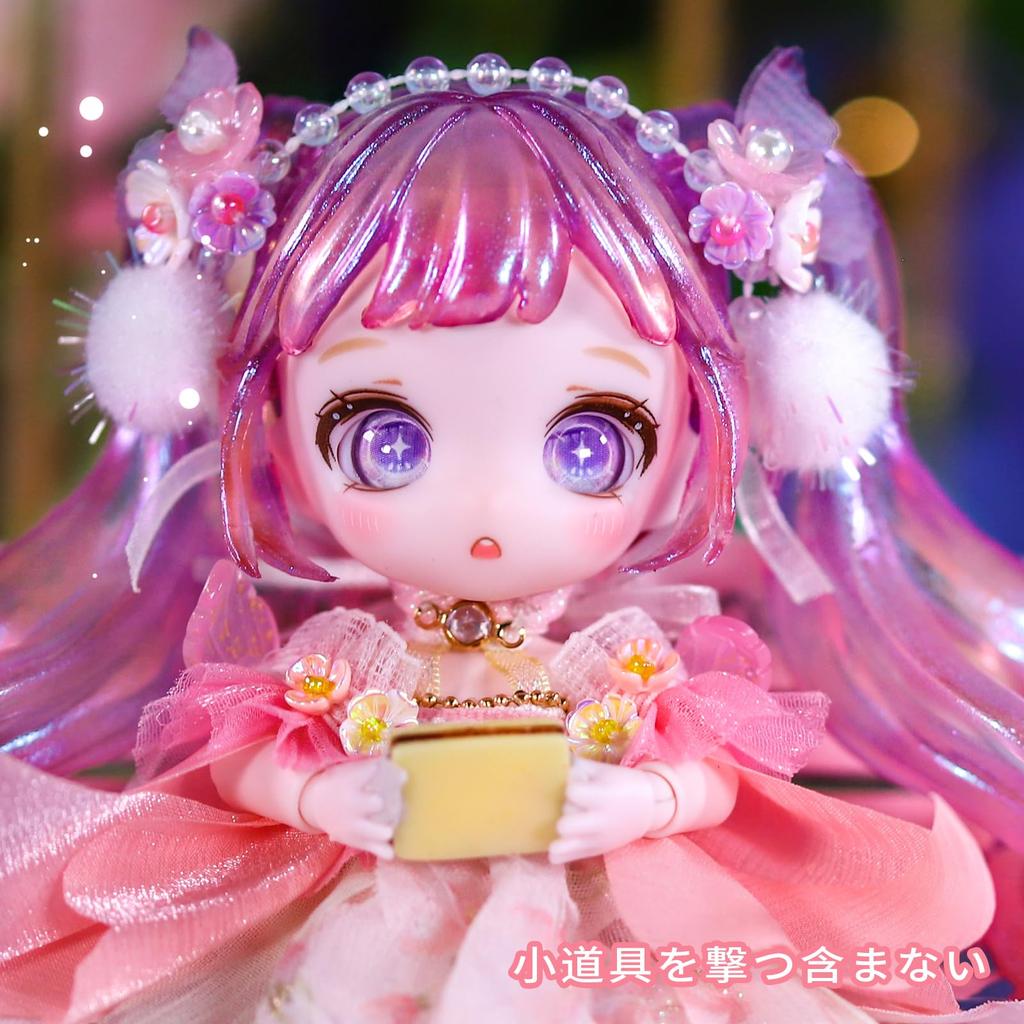 ICY Fortune Days 13cm bjd doll anime style doll perfect for DIY girl doll - set, gift, decoration, exercise, collection, 8+(Virgo)