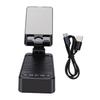 Phone Stand Speaker with LED Light Foldable Portable LED Bluetooth Speaker Phone Stand