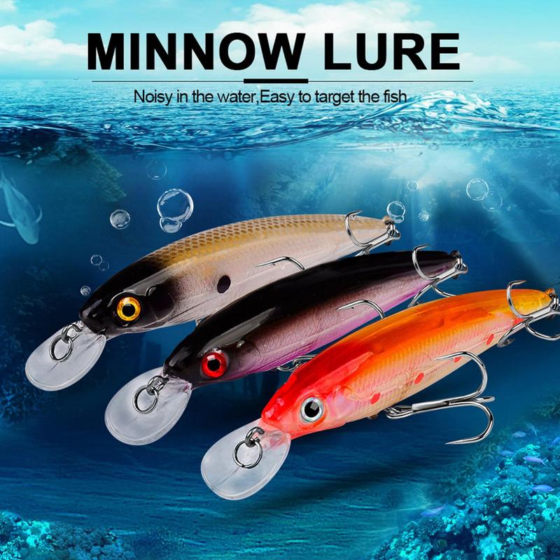 Swim Baits For Bass Fishing 10 Pieces Swimbait Kit 3D Gills Eyes Rustproof Gear Swimbaits For Freshwater Saltwater Outdoor Men
