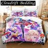 3D Anime Chained Soldier Bedding Set Single Twin Full Queen King Size Bed Set Adult Boy Bedroom Duvet Cover Sets Home Textiles