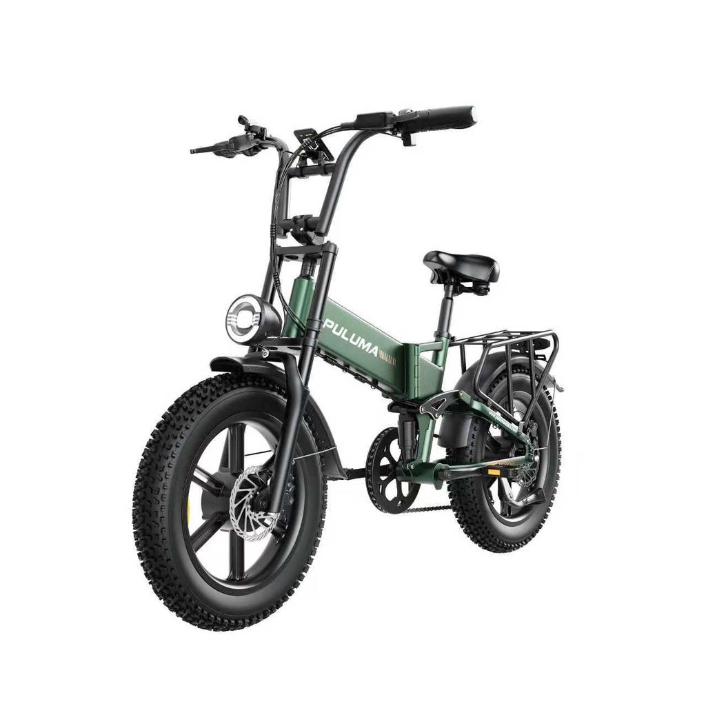 PULUMA PE500 Folding Electric Bike Dual Motor 20inch with 48V17.5AH Battery