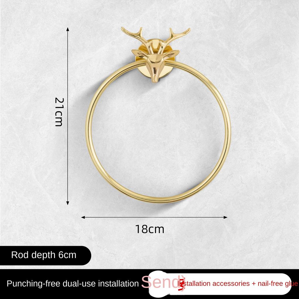 Antique Brass 3pcs Bath Towel Set Bird Ring Carved Toilet Paper Holder Creative Bar Bathroom Accessories WF