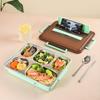 Shengjia 304 Stainless Steel 5-Compartment Lunch Box Set