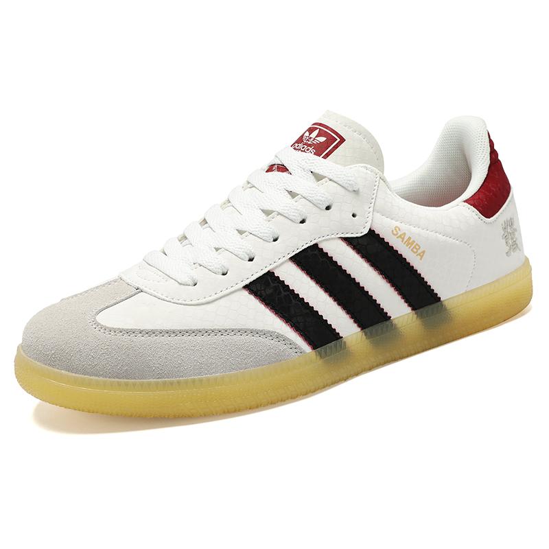 

High-quality men s vulcanized sports shoes, leather casual shoes, breathable running shoes, and women s tennis couple flat shoes 36 білий