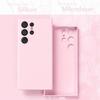 Coque de protection - Samsung - Galaxy S24 Ultra - Silicone Liquide - Rose Clair - Ultra Slim