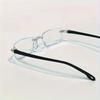 6 Pack Rimless Reading Glasses Anti Blue Light Blocking Computer Readers for Women Men Clear