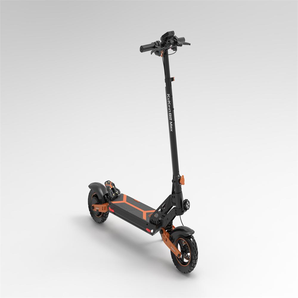 KuKirin G2 MAX Adult Electric Scooter 55 Km/h Max Speed 70KM Long Range 1200W Powerful Motor 48V 20.8AH 10Inch Off-road Tyres(NO ABE)