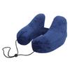Inflatable Travel Pillow H Shaped Detachable and Washable Quick Fill with Storage Bag and Hat Airplane Pillow for Neck