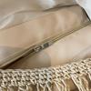 Hook flower hollow woven tote bag women's shoulder beach bag
