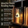 Halloween Retro Bookshelf Lighting Wall Mounted Reading Lamp Metal Gothic LED Night Light  for Studious Home Room Ornament LED