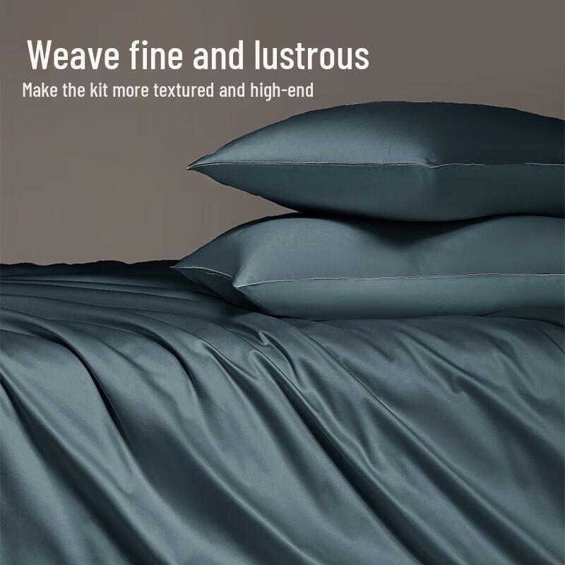 

Dohia Light Luxury 50-Thread Count Cotton 4-Piece Bedding Set